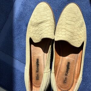 Suede beige loaffers The Kooples
